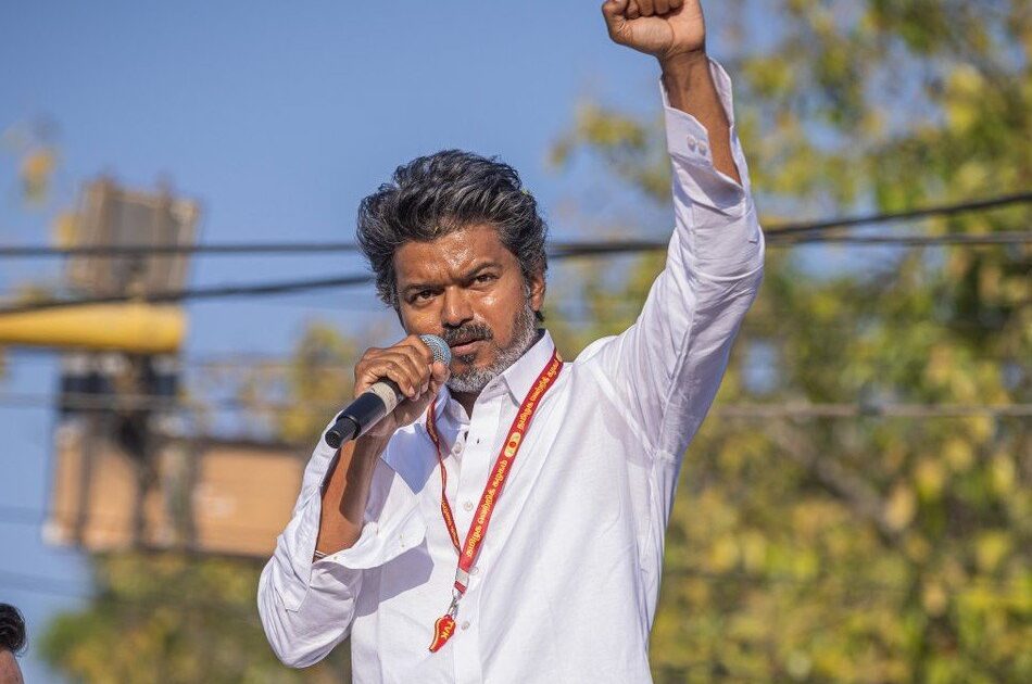 TVK Vijay at Campaign