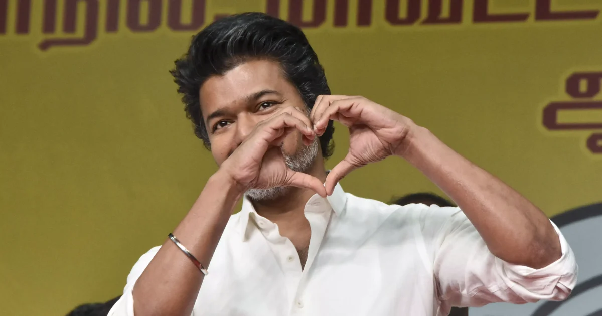 TVK Leader Vijay Shows Love to his Volunteers