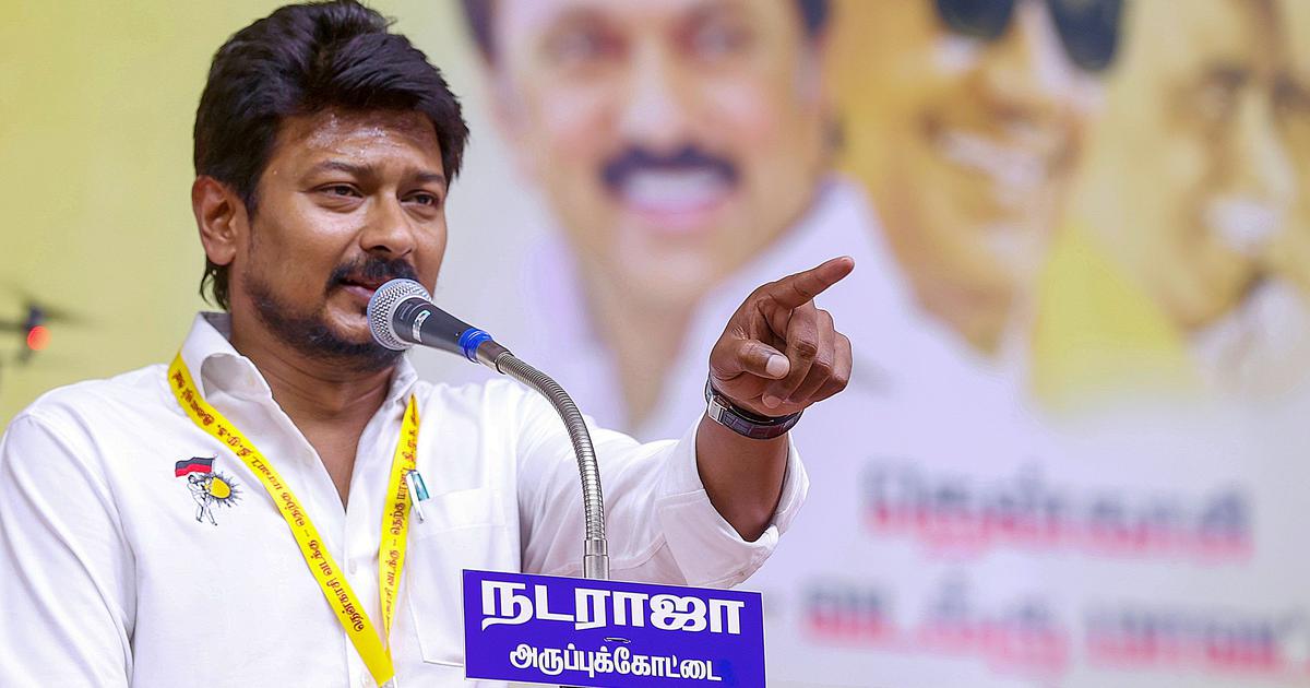 Udhayanidhi Stalin on Stage